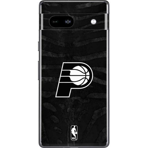 NBA Indiana Pacers Black Animal Print Google Pixel 7a Skin